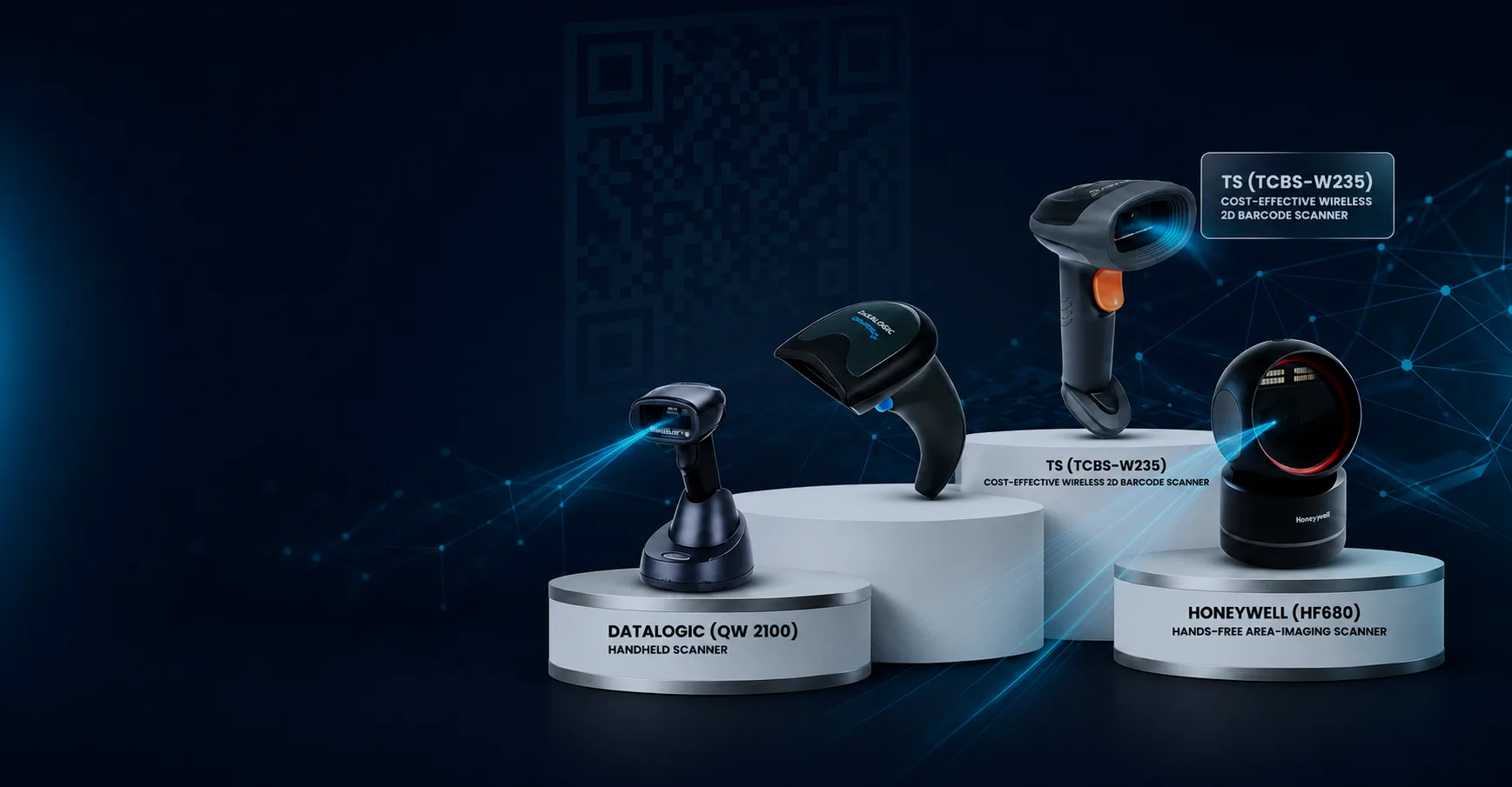 Honeywell, Datalogic and TS barcode scanners product lineup