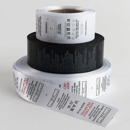 Taffeta / Care Labels (Fabric)