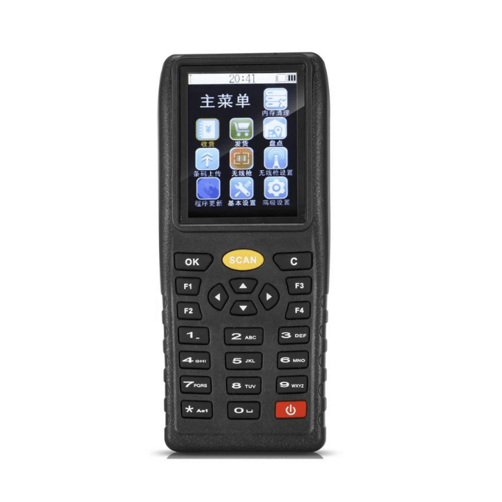 Wireless Barcode Scanner with Screen (TCBS-E7)